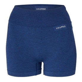 Дамски къси панталони USA Pro USAP Seamless 3 Inch Shorts Womens - Navy дамски,къси,панталони,дамски,къси,панталони,дамски,панталони,и,къси,панталони,за,тренировка,дамски,облекла,размер,дамско,фитнес,облекло,йога,и,пилатес,клин