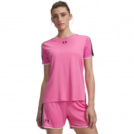 Дамска тениска Under Armour Womens Short Sleeve Performance T-Shirt - Pink Frenzy дамска,тениска,футболни,горнища,under,armour,women,s,short,sleeve,performance,t,shirt,pink,frenzy