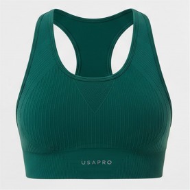USA Pro UP Seamless Crop Sports Bra - Forest Green дамско,лятно,бельо,спортни,сутиени,спортни,сутиени,всички,фитнес,облекла,йога,и,пилатес,облекла,дамски,облекла,за,бягане,usa,pro,up,seamless,crop,sports,br