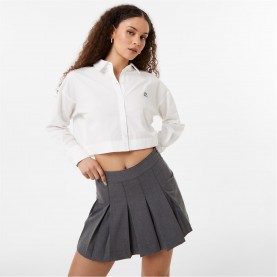 дамски,ризи,jack,wills,cropped,logo,shirt,white
