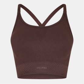 USA Pro Seamless Adjustable Sports Bra - Espresso дамско,лятно,бельо,дамско,бельо,спортни,сутиени,дамски,горнища,за,тренировка,дамски,облекла,размер,спортни,сутиени,дамско,фитнес,облекло,всички,фитнес,обле