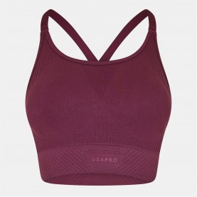 USA Pro Seamless Adjustable Sports Bra - Dark Cherry дамско,лятно,бельо,дамско,бельо,спортни,сутиени,дамски,горнища,за,тренировка,дамски,облекла,размер,спортни,сутиени,дамско,фитнес,облекло,всички,фитнес,обле