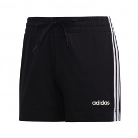 Дамски къси панталони Adidas Adidas Womens Essentials 3-Stripes Shorts Slim Gym Short - Black/White дамски,къси,панталони,шорти,за,физическо,разпродажба,adidas,дамски,къси,панталони,дамски,панталони,и,къси,панталони,за,тренировка,дамски,облекла,размер,лек