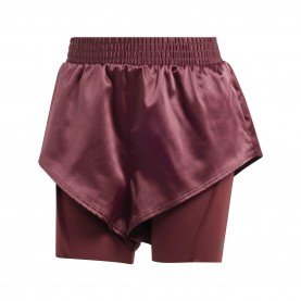 Дамски къси панталони adidas Power AEROREADY 2-in-1 Shorts Womens - Red дамски,къси,панталони,дамски,къси,панталони,дамско,фитнес,облекло,дамски,облекла,за,бягане,adidas,power,aeroready,2,in,1,shorts,womens,red