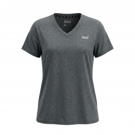 Дамска тениска Everlast V-neck Tee Womens - Charcoal дамска,тениска,дамски,горнища,за,тренировка,дамски,облекла,за,бягане,лека,атлетика,everlast,v,neck,tee,womens,charcoal