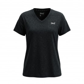 Дамска тениска Everlast V-neck Tee Womens - Black дамска,тениска,дамски,горнища,за,тренировка,дамски,облекла,за,бягане,лека,атлетика,everlast,v,neck,tee,womens,black