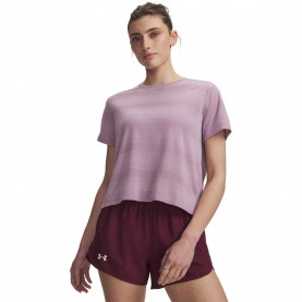 Дамска фланелка с къс ръкав Under Armour Womens Velociti Short Sleeve Performance Gym Top - Mauve Pink дамска,фланелка,с,къс,ръкав,дамски,горнища,за,тренировка,дамски,горнища,размер+,дамско,фитнес,облекло,дамски,облекла,за,бягане,лека,атлетика,всички,фитнес,