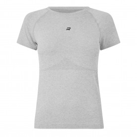 Дамска фланелка с къс ръкав Rohnisch Womens Flex Tee Short Sleeve Performance Gym Top - Grey Melange дамска,фланелка,с,къс,ръкав,дамски,горнища,за,тренировка,дамско,фитнес,облекло,лека,атлетика,rohnisch,women,s,flex,tee,short,sleeve,performance,gym,top,gre