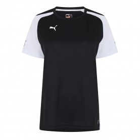 Дамска тениска Puma (13) Statement Ss Tee Womens - Black дамска,тениска,горнища,за,физическо,разпродажба,puma,дамски,топове,дамски,горнища,за,тренировка,дамски,горнища,размер+,дамски,облекла,размер,лека,атлетика,