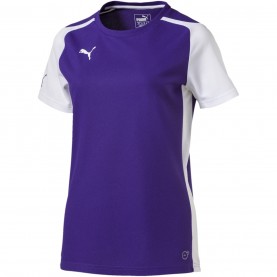 Дамска тениска Puma (13) Statement Ss Tee Womens - Purple дамска,тениска,разпродажба,puma,дамски,топове,дамски,горнища,за,тренировка,дамски,горнища,размер+,дамски,облекла,размер,лека,атлетика,дамско,фитнес,облекло