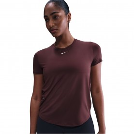 Nike Dri-FIT One Women's Standard Fit Short-Sleeve Top - Burgundy Crush разпродажба,nike,дамски,топове,дамски,горнища,за,тренировка,дамски,горнища,размер+,дамски,облекла,размер,лека,атлетика,дамско,фитнес,облекло,всички,фитнес,