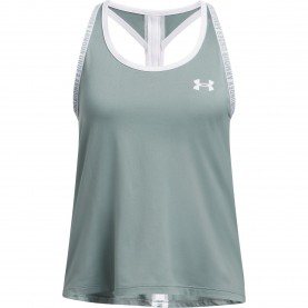 Юношески потник Under Armour Knockout Tank Top Juniors - Green юношески,потник,лека,атлетика,under,armour,knockout,tank,top,juniors,green