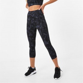 дамско,фитнес,облекло,дамски,облекла,за,бягане,usa,pro,high,rise,capri,cropped,leggings,blck,wing,print