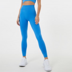 Дамски клин USA Pro Core High Rise Seamless Tights Womens - Sonic Blue дамски,клин,коледни,подаръци,за,нея,всички,коледни,подаръци,дамски,панталони,и,къси,панталони,за,тренировка,дамско,фитнес,облекло,йога,и,пилатес,клинове,и,