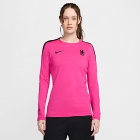 Nike Chelsea Strike Third Drill Top 2024 2025 Womens - Pink футболни,фланелки,футбол,футболни,горнища,nike,chelsea,strike,third,drill,top,2024,2025,womens,pink