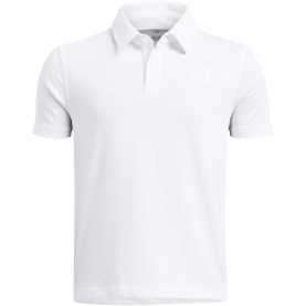 Детска блуза с яка Under Armour Ua B Icon Polo Shirt Boys - White детска,блуза,с,яка,детски,блузи,с,яка,лека,атлетика,всички,фитнес,облекла,under,armour,ua,b,icon,polo,shirt,boys,white