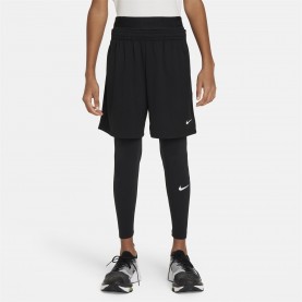 Детски клин Nike Pro Dri-FIT Big Kids' (Boys') Tights - BLACK/BLACK/WHI детски,клин,детски,3/4,панталони,nike,pro,dri,fit,big,kids',(boys'),tights,black,black,whi