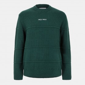 блуза,мъжки,пуловери,jack,wills,boucle,knit,crew,sweater,evergreen