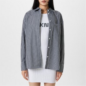 дамски,ризи,dkny,dkny,stripe,shirt,ld43,black,white