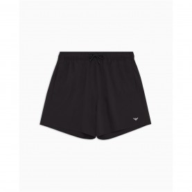 Emporio Armani Essentials Eagle Swimming Shorts - Black emporio,armani,essentials,eagle,swimming,shorts,black