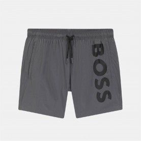Boss Boss Octopus 10259623 01 Swim Short Mens - Grey стоки,за,плуване,на,разпродажба,boss,boss,octopus,10259623,01,swim,short,mens,grey