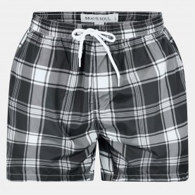 бански,гащета,борд,шорти,и,бански,тип,боксерки,brave,soul,mens,check,print,swim,short,with,drawcord,black,white