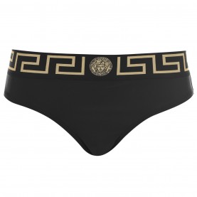 бикини,дамски,бански,костюми,дамско,бельо,versace,icon,women's,tape,swimwear,bikini,brief,black,a1008