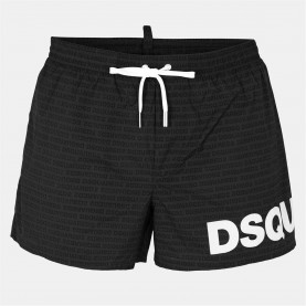 къси,панталони,стоки,за,плуване,на,разпродажба,dsquared2,men's,dsq,heritage,quick,drying,swim,shorts,black