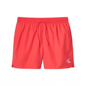Бански гащета Calvin Klein Mens Swim Shorts - Punch Pink бански,гащета,мъжки,ежедневни,облекла,calvin,klein,men,s,swim,shorts,punch,pink