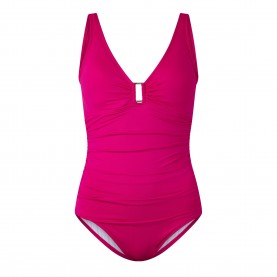 Дамски бански костюм Lauren by Ralph Lauren Womens Ring Detail Plunge Swimsuit - Orchid дамски,бански,костюм,дамски,бански,костюми,lauren,by,ralph,lauren,women,s,ring,detail,plunge,swimsuit,orchid