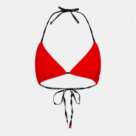 бикини,дамски,бански,костюми,дамско,бельо,hugo,women's,logo,detailed,adjustable,triangle,bikini,red,693