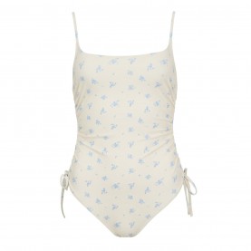 Бански костюм Jack Wills JW Ruched Swimsuit Ld63 - Blue Ditsy бански,костюм,дамски,бански,костюми,цели,бански,костюми,за,плуване,jack,wills,jw,ruched,swimsuit,ld63,blue,ditsy