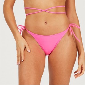 brave,soul,tie,bikini,bottoms,neon,pink