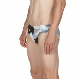 Arena Camo Brief Sn99 - Grey мъжки,летни,бански,плуване,в,училище,мъжки,бански,костюми,мъжки,бански,костюми,борд,шорти,и,бански,тип,боксерки,стоки,за,плуване,на,разпродажба,arena,camo,