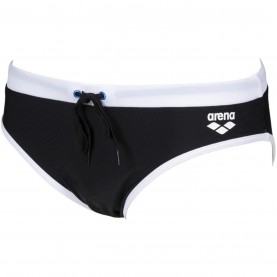 Бански гащета Arena Swim Brief Fundamentals Borders - Black White бански,гащета,мъжки,летни,бански,плуване,в,училище,мъжки,бански,костюми,мъжки,бански,костюми,борд,шорти,и,бански,тип,боксерки,стоки,за,плуване,на,разпродаж