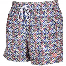 Къси панталони Arena Beach Shorts Allover - White Multi къси,панталони,мъжки,летни,бански,плуване,в,училище,мъжки,бански,костюми,мъжки,бански,костюми,борд,шорти,и,бански,тип,боксерки,стоки,за,плуване,на,разпрода