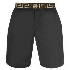 Къси панталони Versace Icon Swim Shorts - Black/Gld A80G къси,панталони,мъжки,ежедневни,облекла,versace,icon,swim,shorts,black,gld,a80g