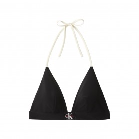 бикини,дамски,бански,костюми,дамско,бельо,calvin,klein,women's,triangle,bikini,black