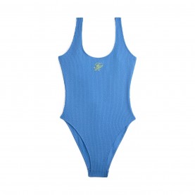 Tommy Hilfiger Women's One Piece Swimsuit - Copenhagen Blue дамски,бански,костюми,стоки,за,плуване,на,разпродажба,tommy,hilfiger,women's,one,piece,swimsuit,copenhagen,blue
