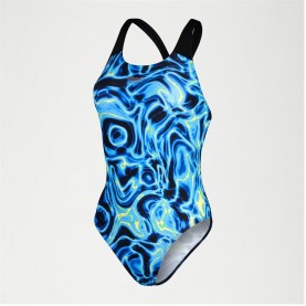 Speedo Speedo Alov D Pbk 1Pc - Blue/Black дамски,бански,костюми,плуване,в,училище,дамски,бански,костюми,цели,бански,костюми,за,плуване,дамски,бански,костюми,стоки,за,плуване,на,разпродажба,speedo,s