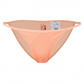 разпродажба,puma,puma,women's,seamless,ribbed,tanga,bikini,bottom,peach,combo