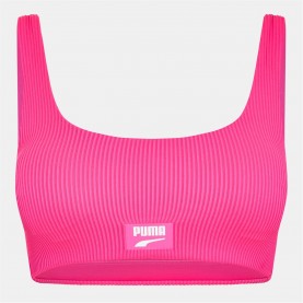 дамски,бански,костюми,разпродажба,puma,цели,бански,костюми,за,плуване,стоки,за,плуване,на,разпродажба,puma,ribbed,scoop,neck,bikini,top,womens,neon,pink