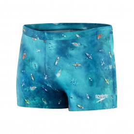 Speedo Escape Aquashorts Mens - Blue/Blue мъжки,летни,бански,мъжки,бански,костюми,мъжки,бански,костюми,speedo,escape,aquashorts,mens,blue,blue