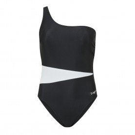 Zoggs Lattice One Shoulder Womens - Black дамски,бански,костюми,дамски,бански,костюми,zoggs,lattice,one,shoulder,womens,black