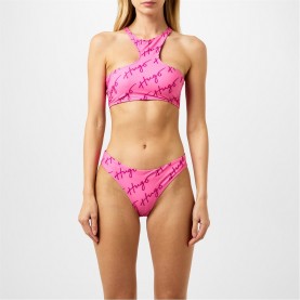 горнище,дамски,бански,костюми,дамско,бельо,hugo,bikini,top,pink,980
