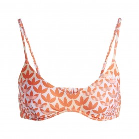 разпродажба,adidas,adidas,monogram,bikini,top,womens,orchid,orange