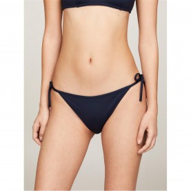 Дамски бикини Tommy Hilfiger Womens Cheeky Tie Side Bikini Bottoms - Night Navy дамски,бикини,дамски,бански,костюми,дамско,бельо,tommy,hilfiger,women,s,cheeky,tie,side,bikini,bottoms,night,navy