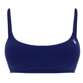 горнище,дамски,бански,костюми,дамско,бельо,polo,ralph,lauren,embroidered,pony,bikini,top,navy,blue