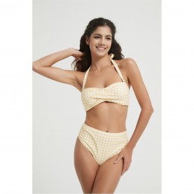дамски,облекла,размер,be,you,high,waist,bikini,bottoms,gingham