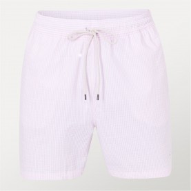 къси,панталони,стоки,за,плуване,на,разпродажба,polo,ralph,lauren,men's,seersucker,swim,shorts,carmel,pink